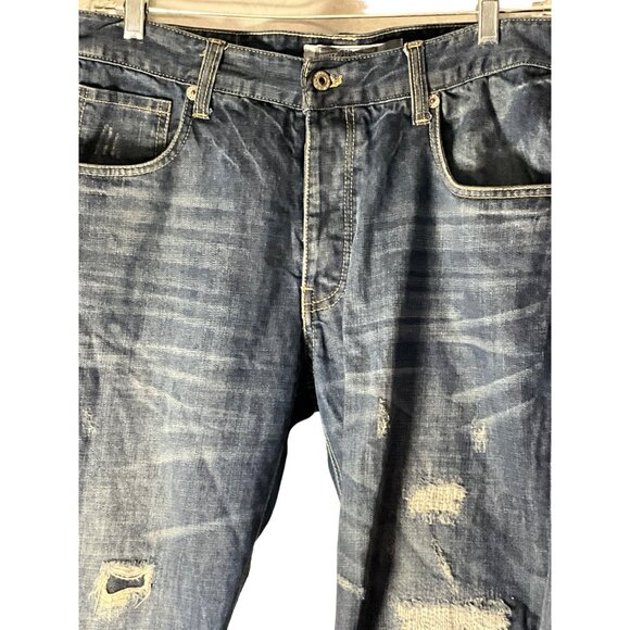 Parish Nation Men's 36‎ Distressed Shorts - Picture 3 of 6
